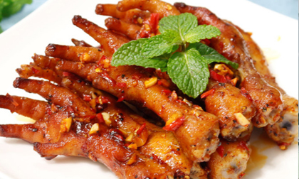 Cách làm món chân gà nướng sa tế ngon