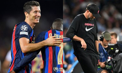 Liverpool gây chấn động với thất bại không tưởng; Bayern và Barca càn quét bảng 'tử thần'