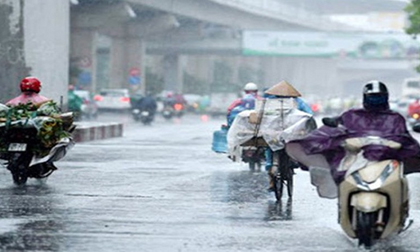 Miền Bắc sẽ mưa to vào ngày Trung thu
