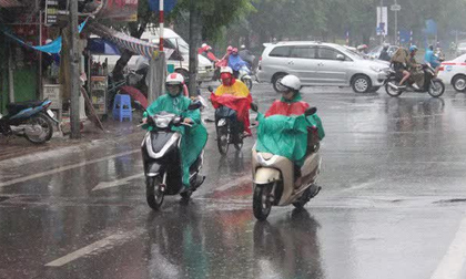 Không khí lạnh tràn xuống, miền Bắc mưa dài ngày