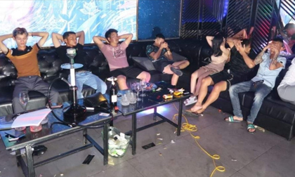 Ninh Bình: 57 đối tượng dương tính với chất ma túy tại quán bar