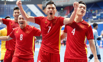 Thắng Saudi Arabia, futsal Việt Nam vượt qua Nhật Bản để đứng đầu bảng D VCK futsal châu Á