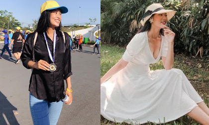 Đoàn Thiên Ân soán ngôi 'Hoa hậu nghèo nhất' Vbiz của đàn chị vì lối ăn diện cực đơn giản