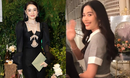 Nhã Phương và Nam Em 'chạm mặt' tại đám cưới Liêu Hà Trinh, thái độ của 2 người đẹp ra sao?