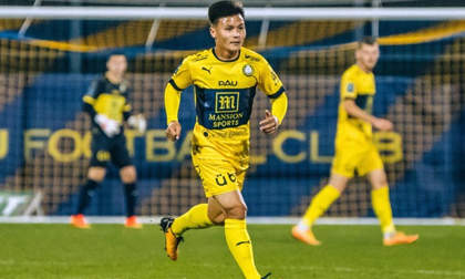 HLV Pau FC: 'Hải cảm thấy nhẹ nhõm và đã chơi rất hay'