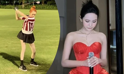 Hiền Hồ khoe ảnh đi chơi golf sau ồn ào cặp kè đại gia, thân hình gầy gò đáng báo động