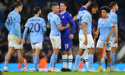 Man City loại Chelsea khỏi cúp Liên đoàn Anh