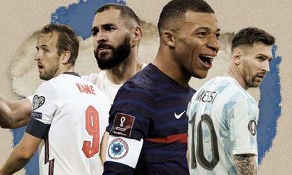 Cuộc đua Vua phá lưới World Cup 2022: Darwin Nunez gây bất ngờ trước Messi, Benzema?