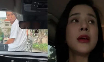 Diệp Lâm Anh bật khóc sợ hãi khi bị chồng cũ chặn đầu xe, đòi gọi công an đến bắt vợ