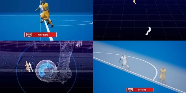 Ồn ào công nghệ bắt việt vị bán tự động tại World Cup 2022: Đừng tranh cãi với “máy” - Ảnh 1.