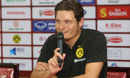 HLV Edin Terzic bất ngờ khi đội tuyển Việt Nam giành chiến thắng trước CLB Dortmund