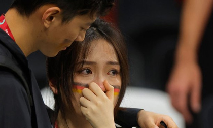 Fan nữ đẫm lệ chứng kiến tuyển Đức mùa World Cup thứ 2 liên tiếp 'rụng' ở vòng bảng