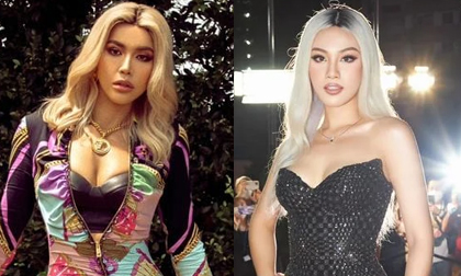 Mỹ nhân Việt với màu tóc bạch kim: Minh Tú và Thủy Tiên như 'Kim Kardashian phiên bản Việt'