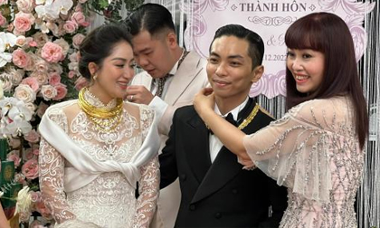 Khánh Thi nhận quà cưới toàn vàng đeo 'nặng trĩu cổ', nhà chồng tuyên bố 'chống lưng' đến cùng