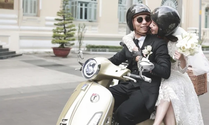 Phan Hiển đón Khánh Thi về dinh bằng dàn mô tô cực ngầu