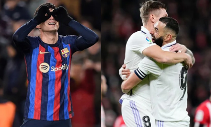 Barca nối dài mạch thắng, Real bám đuổi sát sao