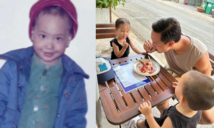 Hà Hồ nói điều thú vị về hai con, lần đầu tiết lộ ảnh độc của ông xã thời thơ ấu