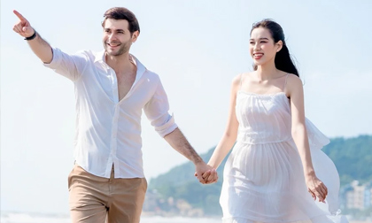 Hoa hậu Đỗ Thị Hà lên tiếng về tin đồn chụp ảnh cưới cùng trai Tây