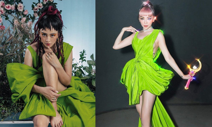 Tiểu Vy 'đụng hàng' với cả showbiz nhưng lần nào cũng bị chê tơi tả