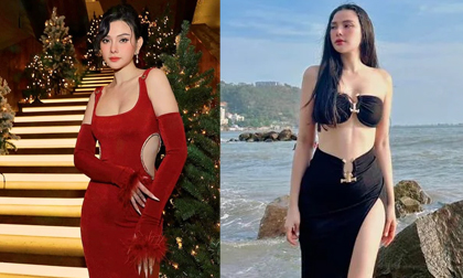 Thu Thủy khiến dân tình u mê với vóc dáng cân gọn những trang phục cắt xẻ gợi cảm