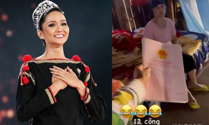 Hoa hậu H'Hen Niê tặng mẹ cả xấp sổ đỏ khiến fans choáng váng