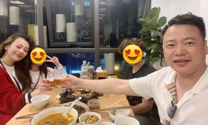 Shark Bình đưa 2 con đi ăn cùng Phương Oanh, thái độ 2 nhóc tì gây ngỡ ngàng