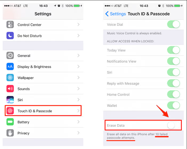 Trên iPhone có một công tắc 