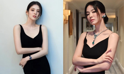 Cùng diện váy đen, Song Hye Kyo xinh đẹp là vậy vẫn lép vế hoàn toàn với Han So Hee
