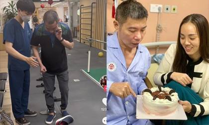 Khoảnh khắc NSND Công Lý tập tễnh cố gắng bước từng bước khiến ai cũng nghẹn ngào