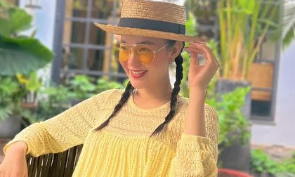Nhan sắc đời thường của Minh Hằng ở tuổi U40: Bầu bí nhưng vẫn đẹp bất chấp