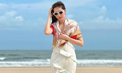Lâu mới xuất hiện, Hoa hậu Đặng Thu Thảo lại được khen sắc vóc tuổi 32