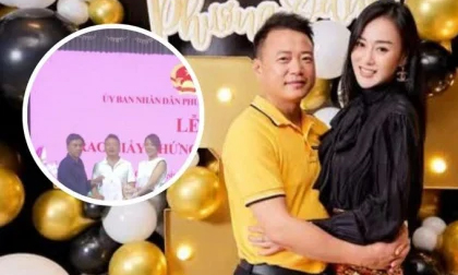 Phương Oanh và Shark Bình chính thức đăng kí kết hôn chỉ sau 1 tháng nam doanh nhân ly dị vợ cũ