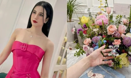 Diệp Lâm Anh khoe món quà từ một người đặc biệt giữa lúc bị chồng cũ tố ngoại tình với quản lý quán bar