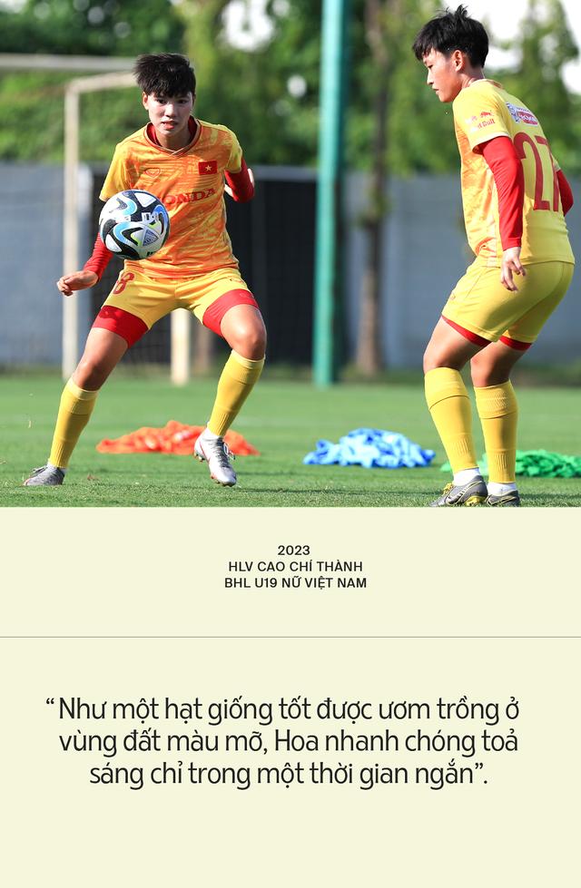 Chuyện của Hoa: Đóa “hoa” vươn lên trước nghịch cảnh, chờ tỏa hương ở World Cup 2023 - Ảnh 1.