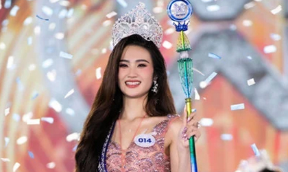 Tân Hoa hậu Thế giới Việt Nam 2023 trả lời khéo léo khi bị hỏi chuyện bỏ bạn trai sau cuộc thi