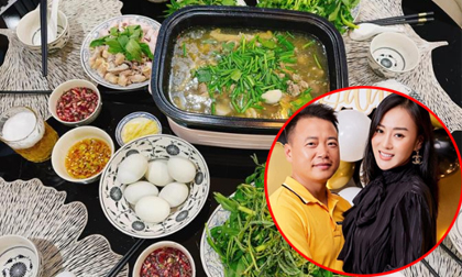 Phương Oanh khoe tài nữ công gia chánh, Shark Bình cũng phải thốt lên câu này