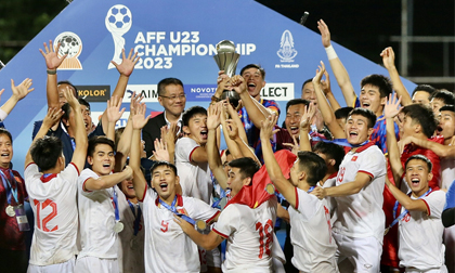 Luân lưu cân não, U23 Việt Nam đăng quang ngôi vương U23 Đông Nam Á 2023