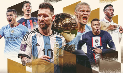 Chính thức công bố đề cử Quả bóng vàng 2023: Messi là ứng viên số 1, Ronaldo vắng mặt
