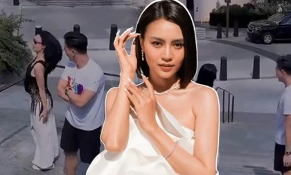 Xôn xao hình ảnh Ninh Dương Lan Ngọc nắm tay tình tứ một sao nam Vbiz tại Mỹ