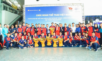 Đoàn Thể thao Việt Nam lên đường tranh tài tại ASIAD 19