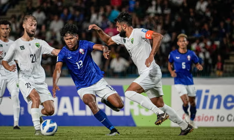 Để thua bất ngờ, tuyển Campuchia sớm chia tay vòng loại World Cup 2026 trong tiếc nuối  - Ảnh 1.