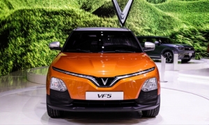 Cận cảnh ô tô điện VinFast VF5 'mới đét', SUV cỡ nhỏ hứa hẹn nóng hừng hực