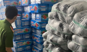 Phát hiện gần 12 tấn rau củ Trung Quốc giả mạo Đà Lạt chuẩn bị đưa đi tiêu thụ