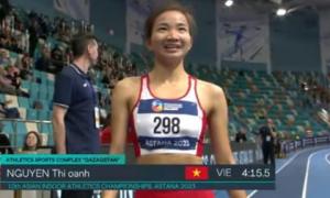 Nguyễn Thị Oanh giành HCV giải Vô địch Điền kinh trong nhà châu Á 2023