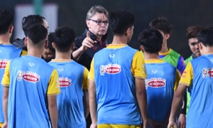 HLV Philippe Troussier rút gọn danh sách U23 Việt Nam