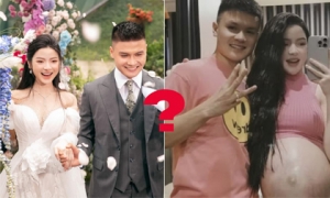 Vợ Quang Hải - Chu Thanh Huyền bầu trước cưới mấy tháng?