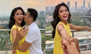 Hoa hậu H'Hen Niê được bạn trai cầu hôn, sắp theo chàng về dinh