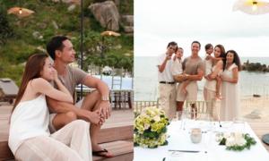 Kỉ niệm 8 năm bên nhau, Kim Lý nói một câu đủ hiểu thương con riêng của vợ cỡ nào