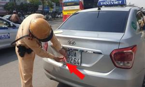 Cố tình che biển số xe để tránh phạt nguội sẽ bị phạt rất nặng, có thể lên tới 26.000.000 đồng