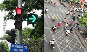 Có thể phạt tới 20 triệu đồng nếu rẽ phải khi đèn đỏ, CSGT chỉ ra các trường hợp được phép